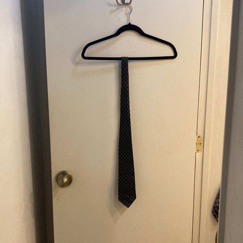 U.S. Polo Assn. Black and Gray Tie